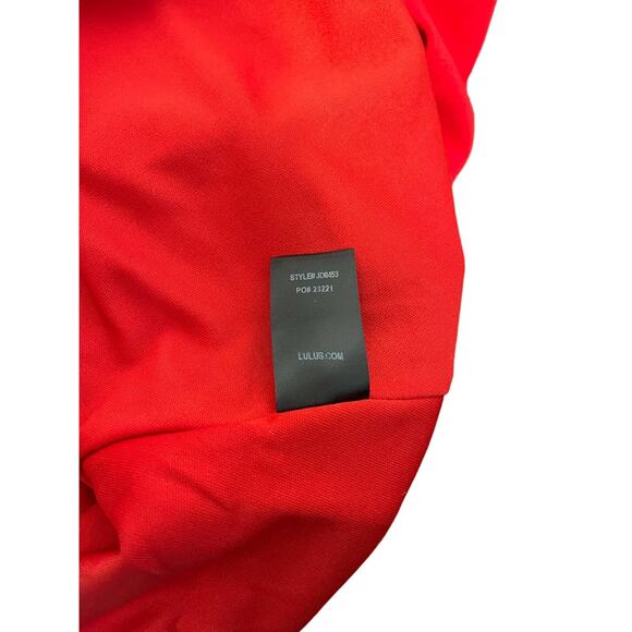 Lulus Red Dress Size Small Fit and Flare - Picture 6 of 7
